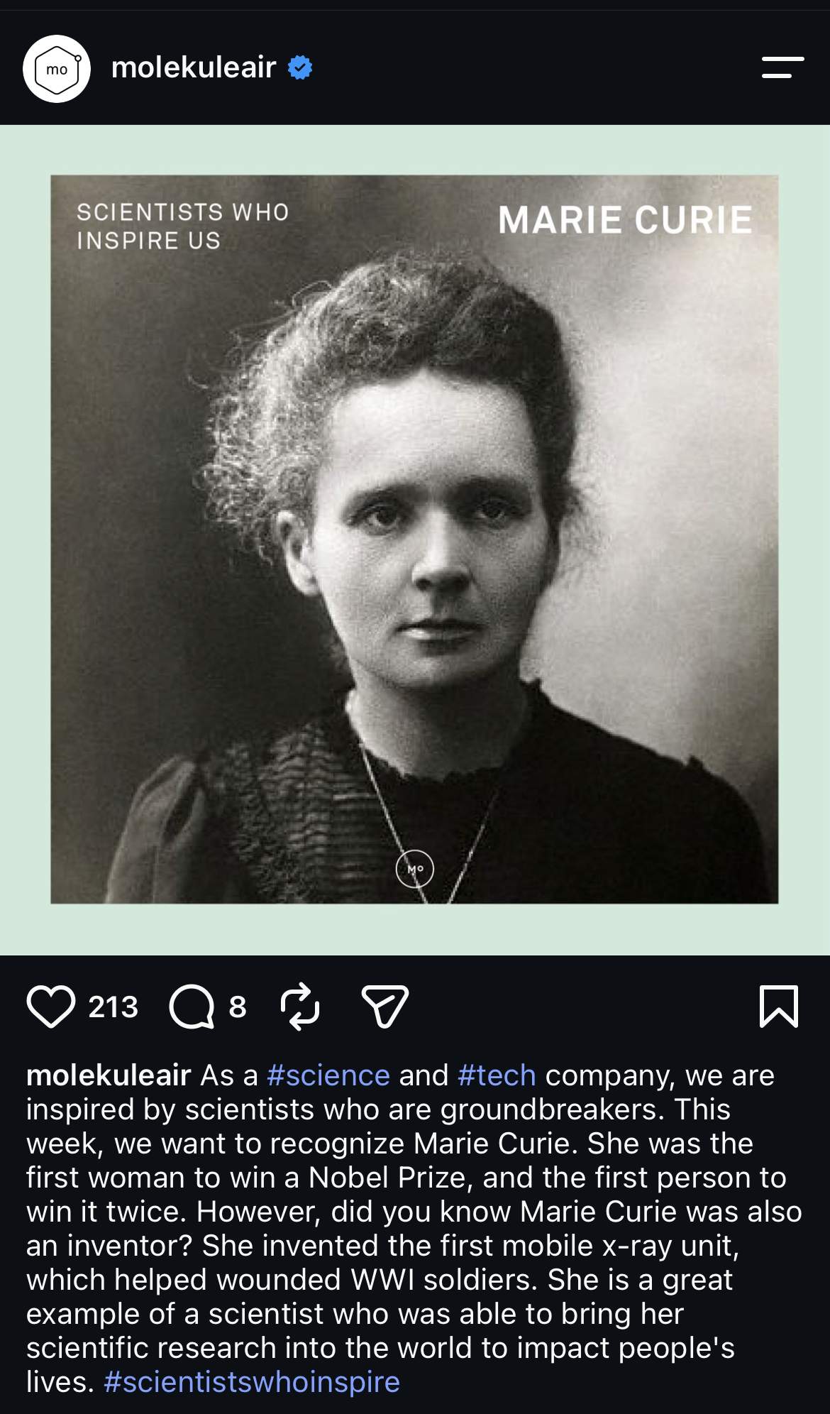 Marie Curie — Scientists Who Inspire Us