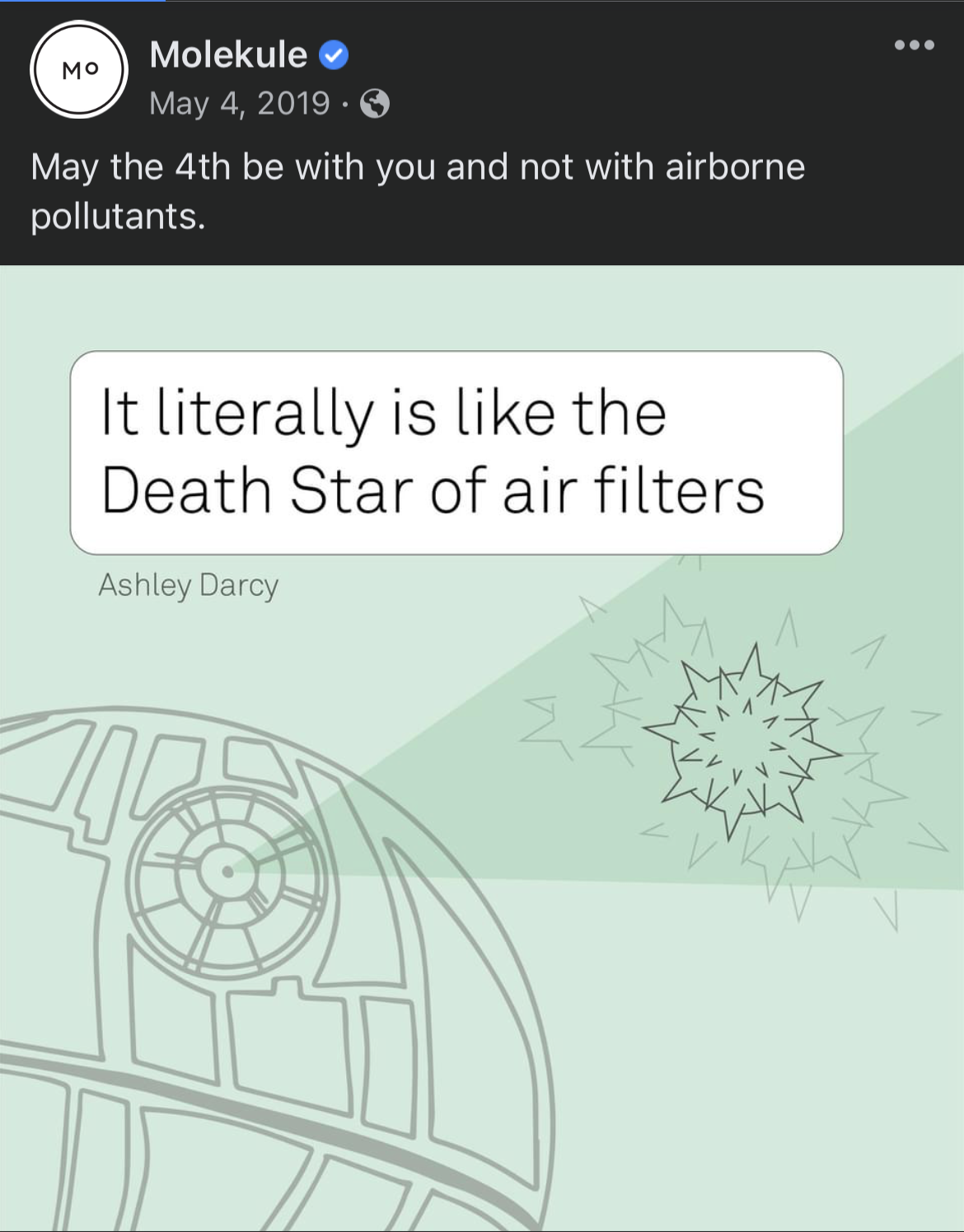 May the 4th Death Star quote